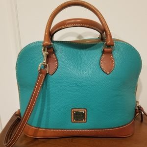 Dooney & Bourke Pebble Grain Zip Zip Satchel